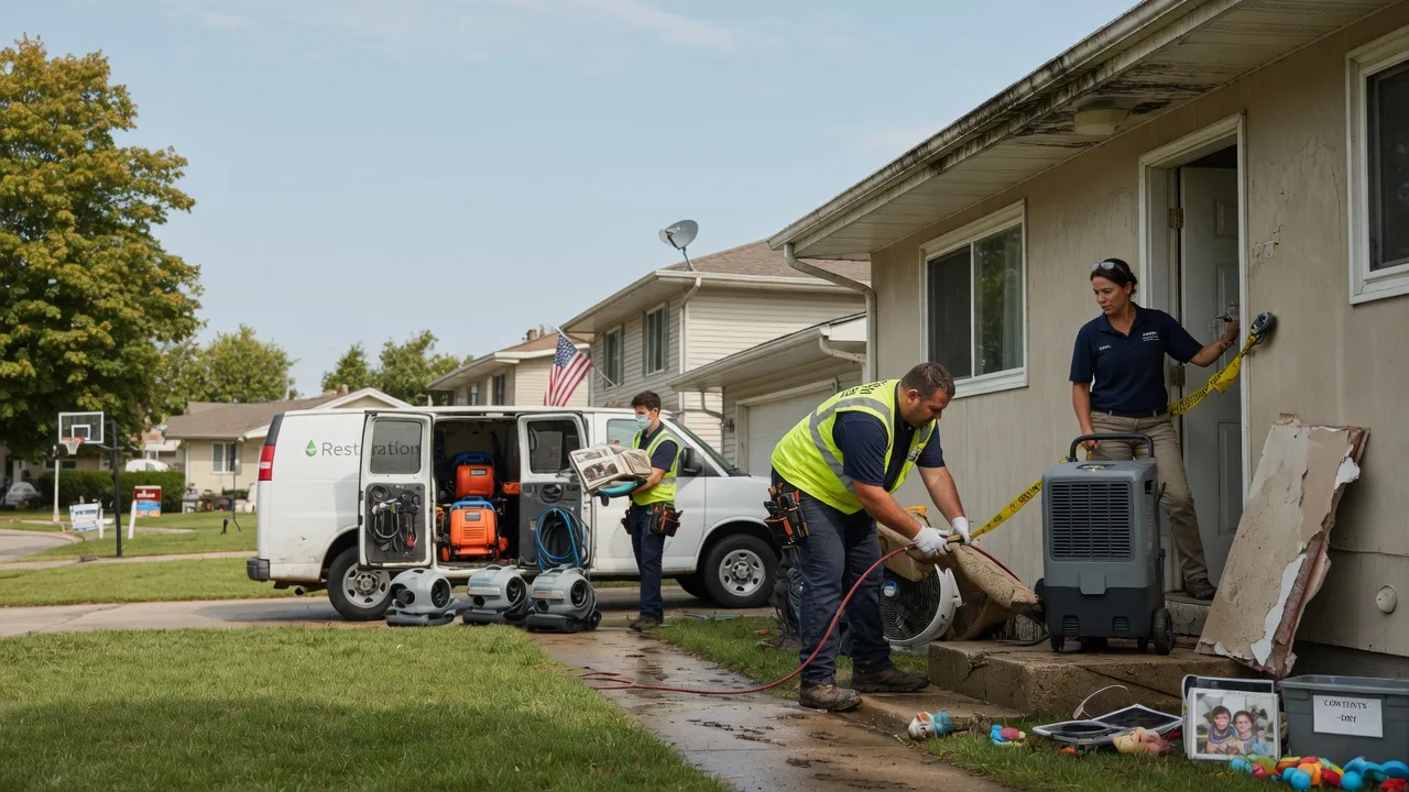 Water Damage Restoration in Flora, IN near me